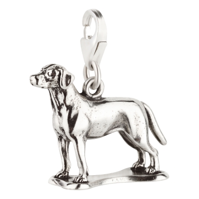 Charm / Anhänger 925 Silber Hund Labrador