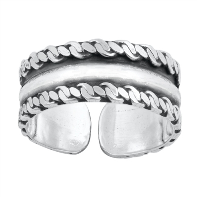 Zehenring 925 Silber Bali Style Modell 8