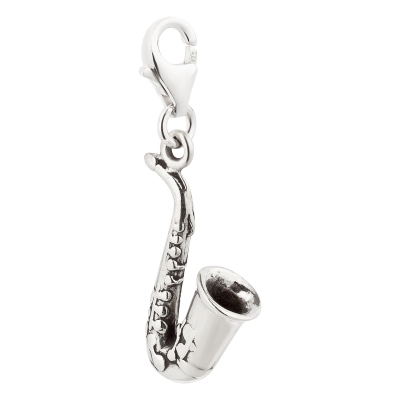 Charm / Anhänger 925 Silber Saxophon