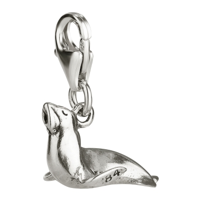 Charm / Anhänger 925 Silber Seehund