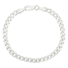 Armkettchen Panzerkette aus Sterling Silber