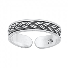 Zehenring 925 Silber Bali Style Modell 9