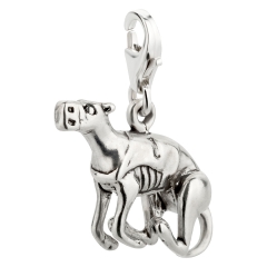 Charm / Anhänger 925 Silber Hund Greyhound 1