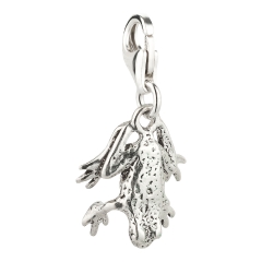 Charm / Anhänger 925 Silber Frosch