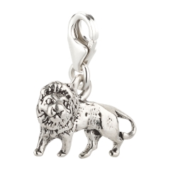 Charm / Anhänger 925 Silber Löwe 2