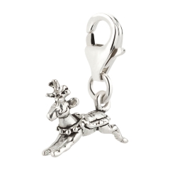 Charm / Anhänger 925 Silber Rentier