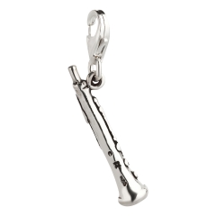 Charm / Anhänger 925 Silber Oboe