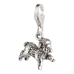 Charm / Anhänger 925 Silber Schaf / Lamm