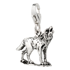 Charm / Anhänger 925 Silber Wolf 2
