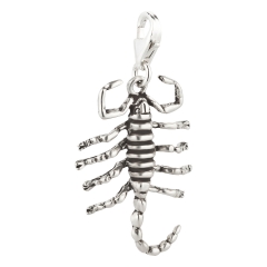 Charm / Anhänger 925 Silber Skorpion