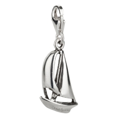 Charm / Anhänger 925 Silber Segelboot
