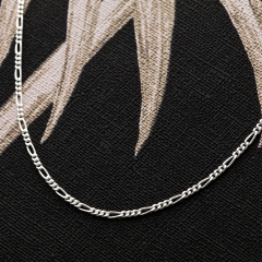 Figarokette 925 Sterling Silber 1,7 mm