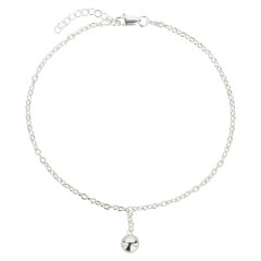 Fußkettchen Ankerkette 925 Silber 2mm Modell 17