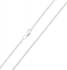 Korean Kette 925 Sterling Silber 2 mm