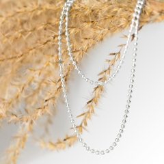 Kugelkette 925 Sterling Silber 1,8 mm