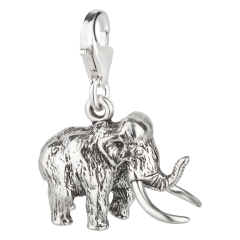 Charm / Anhänger 925 Silber Mammut