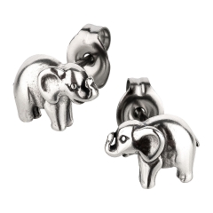 Ohrstecker 925 Silber Elefant
