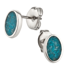 Ohrstecker 925 Silber Modell 3 Türkis