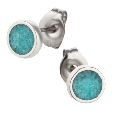 Ohrstecker 925 Silber Modell 5 Türkis
