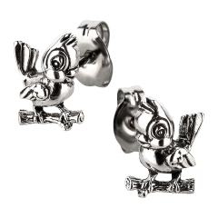 Ohrstecker 925 Silber Vogel