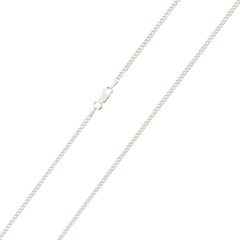 Panzerkette 925 Sterling Silber 2,1 mm