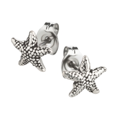 Ohrstecker 925 Silber Seestern