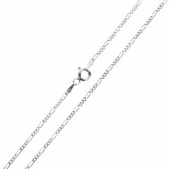 Figarokette 925 Sterling Silber 1,7 mm