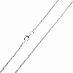 Schlangenkette flexibel 925 Sterling Silber 1,5 mm