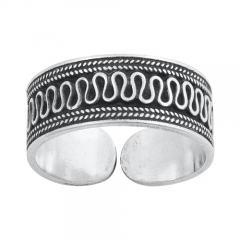 Zehenring 925 Silber Bali Style Modell 16