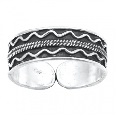 Zehenring 925 Silber Bali Style Modell 5