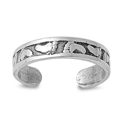 Zehenring 925 Silber Füße 1