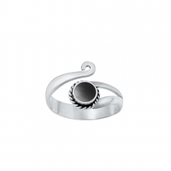 Zehenring 925 Silber Edelstein Achat 2
