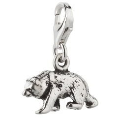 Charm / Anhänger 925 Silber Bär