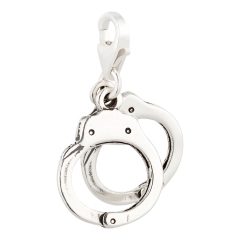 Charm / Anhänger 925 Silber Handschellen