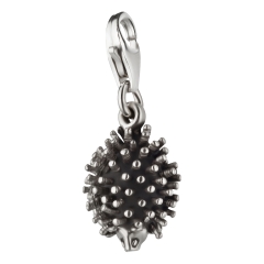 Charm / Anhänger 925 Silber Igel