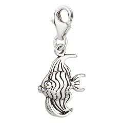 Charm / Anhänger 925 Silber Kaiserfisch