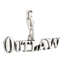 Charm / Anhänger 925 Silber Outlaw