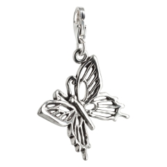 Charm / Anhänger 925 Silber Schmetterling 2