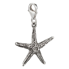Charm / Anhänger 925 Silber Seestern 2