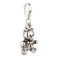 Charm / Anhänger 925 Silber Teddybär 2