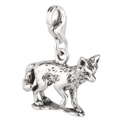 Charm / Anhänger 925 Silber Fuchs